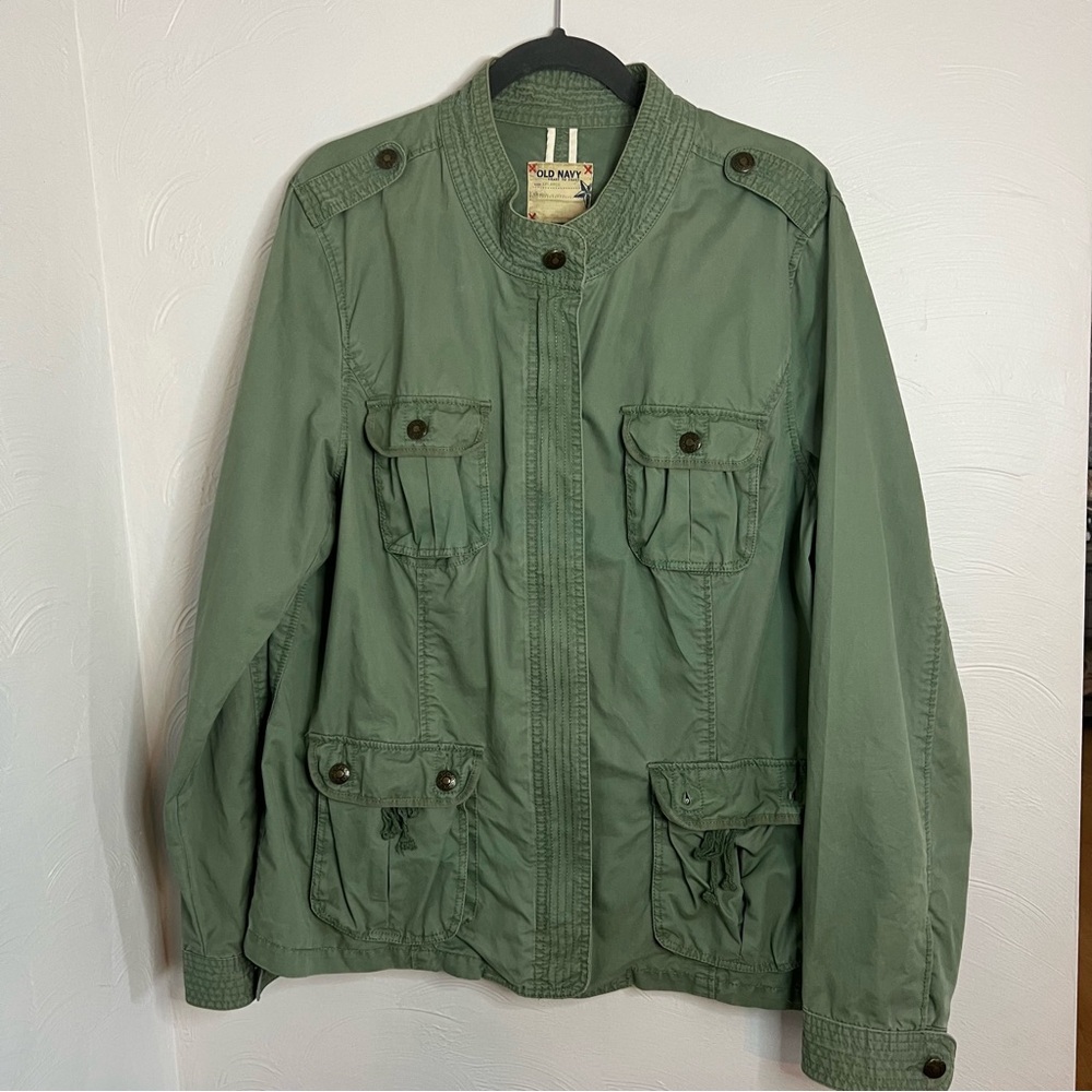 Army Green Utility Jacket